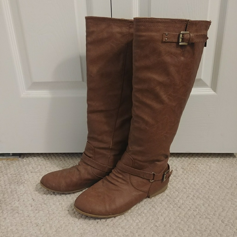 Brown Tall Boots